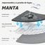 Manta impermeable reversible franela 60x80pulg mascotas sofá