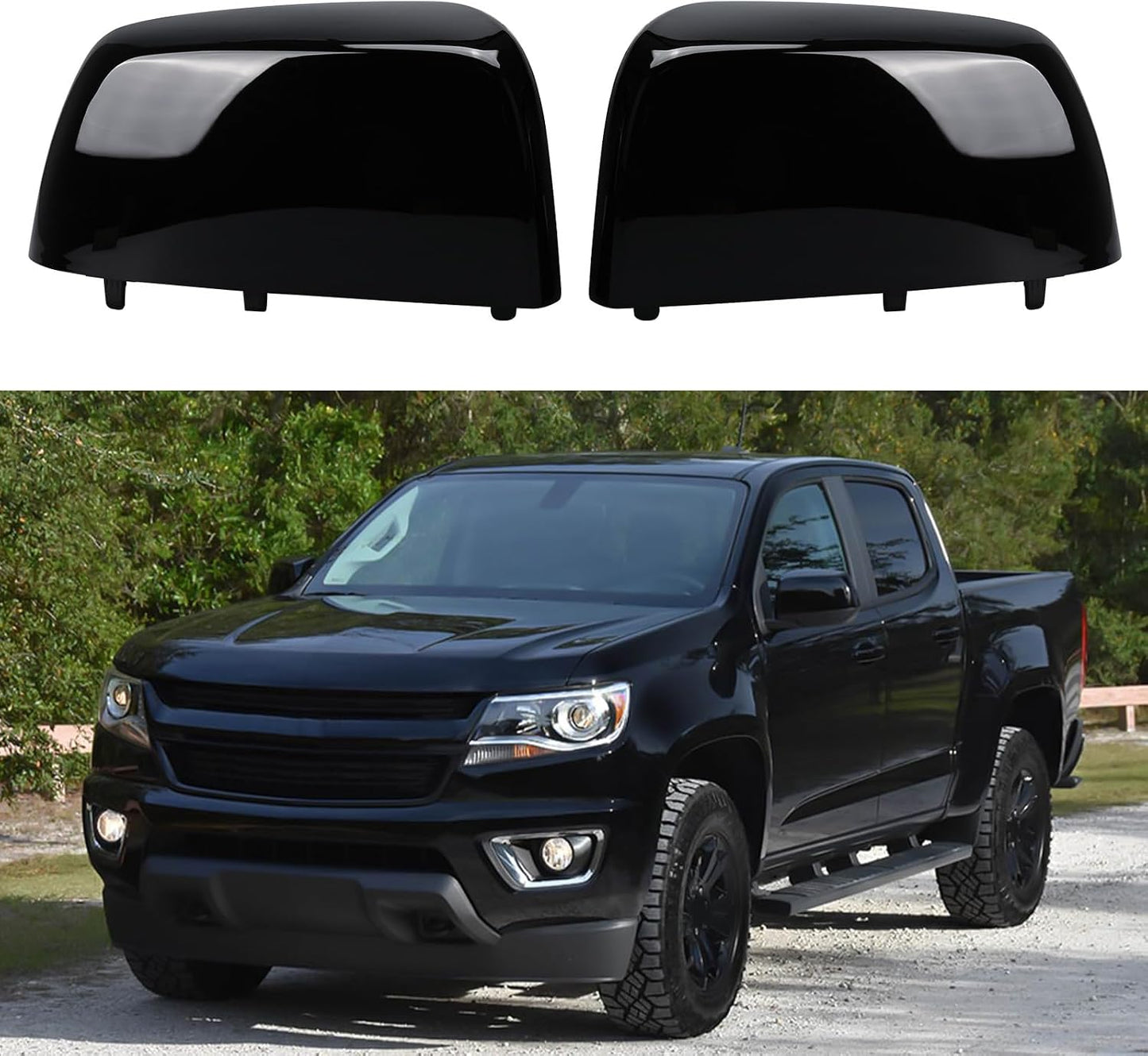 Cubiertas espejo lateral Chevy Colorado GMC Canyon 15-22
