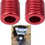 Barras deslizantes choque Harley rojo CNC