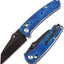 Cuchillo bolsillo EDC hoja 8.53cm mango Timascus bloqueo
