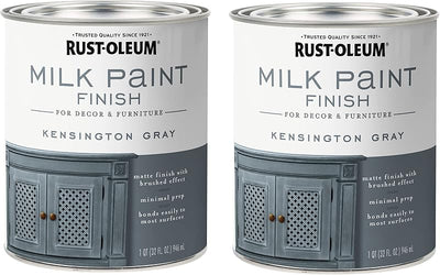Pintura mate gris Kensington 1qt pack 2