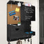 Soporte llaves pared organiz. correo pizarra corcho negro