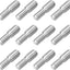 Perno espárrago doble M10x20mm a M12x20mm acero inox 12 pzas