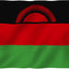 Bandera Malawi 3x5ft poliéster ojales latón doble costura