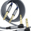 Cable TRS 1/4 pulg 10pies conector macho comp bajo teclado