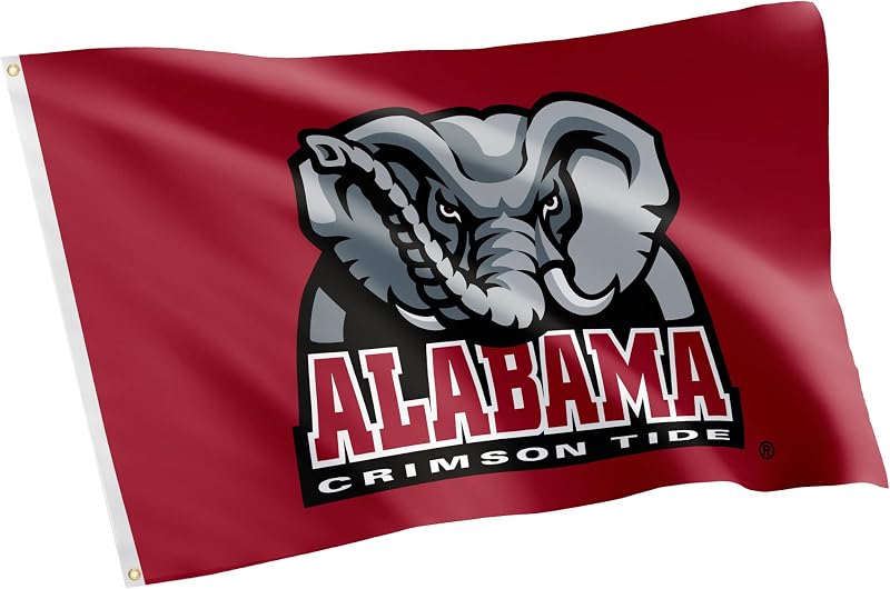 Bandera Crimson Tide 3x5ft tela poliéster duradera