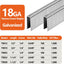 1000 Grapas Corona Estrecha 1/4pulg 1-1/2pulg Galvanizadas 18ga