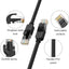 Cable Ethernet Cat6 75ft 10Gbps RJ45 negro