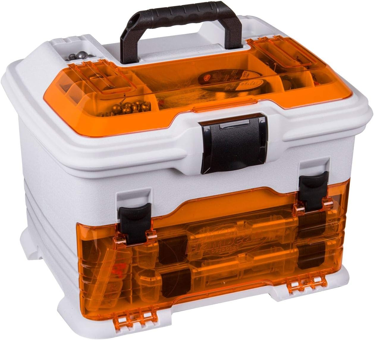 Caja organizadora pesca T4P Pro antióxido 5 cajas