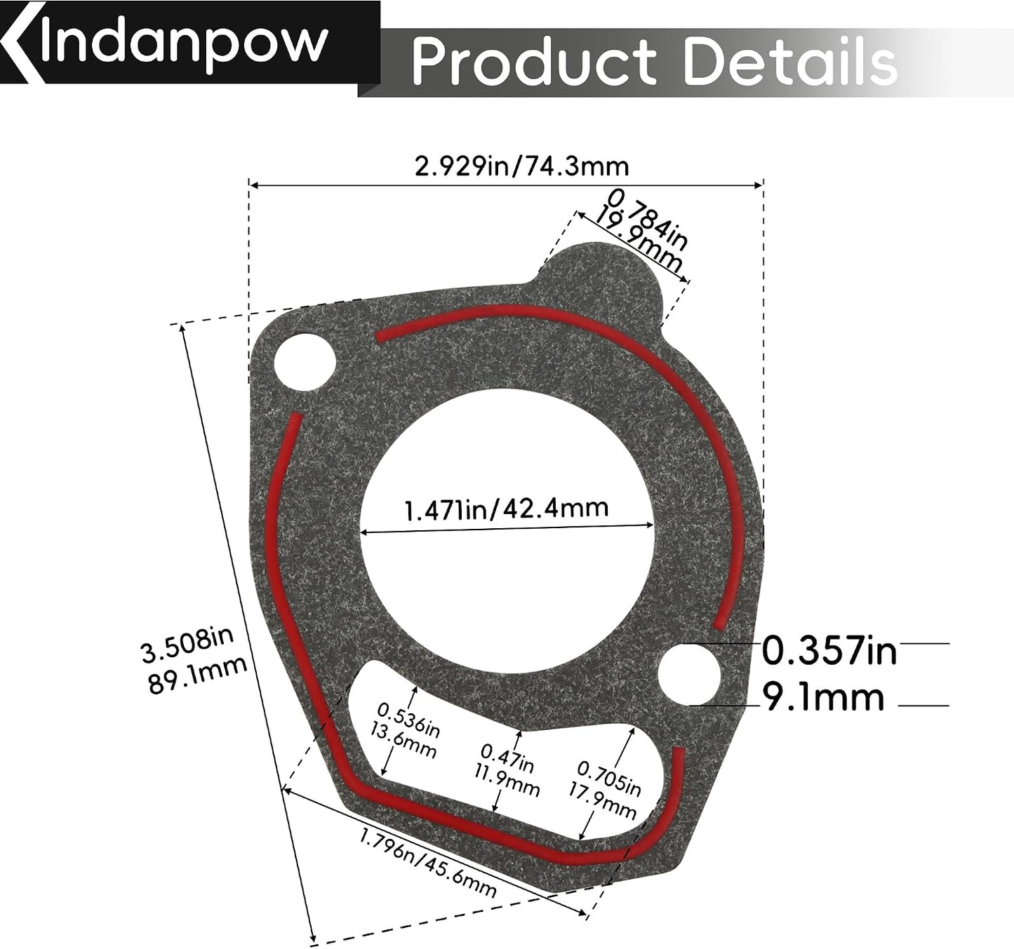 Junta termostato refrigerante motor pickup 2001 set 3
