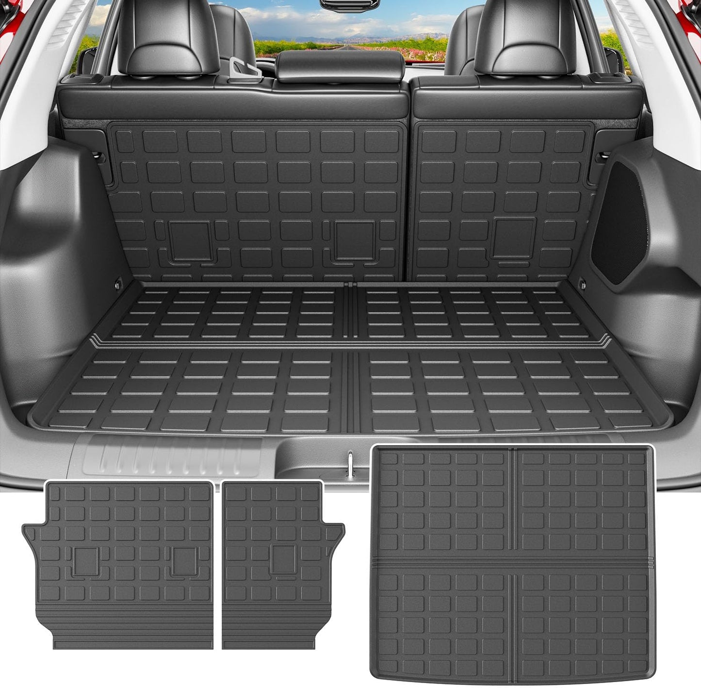 Alfombrilla carga Jeep Cherokee 19-23 TPE forro maletero