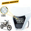 Faro LED motocross universal delantero color blanco