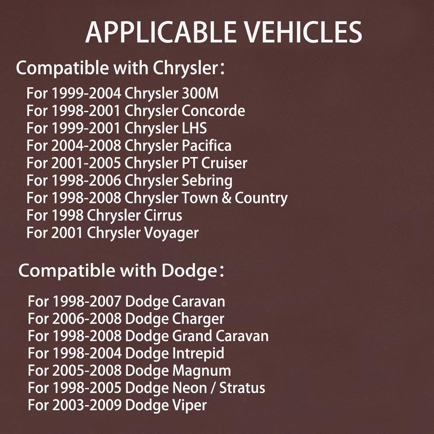 Cilindro bloqueo encendido 2 llaves comp Chrysler Dodge Jeep