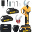 Tijeras podar eléctricas batería 2.4 LCD 2x2000mAh