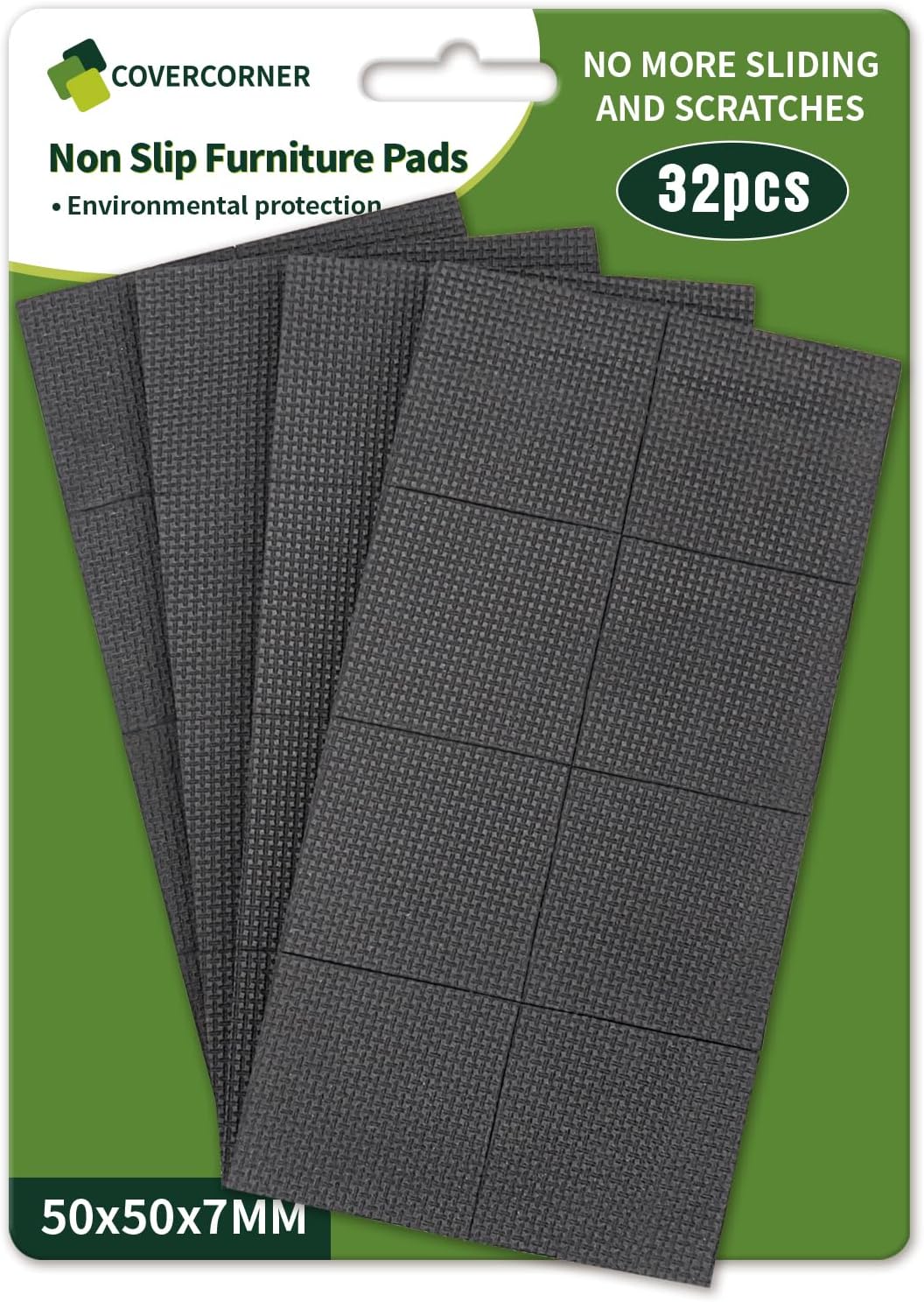 Almohadillas antideslizantes para muebles 32unid 2pulg