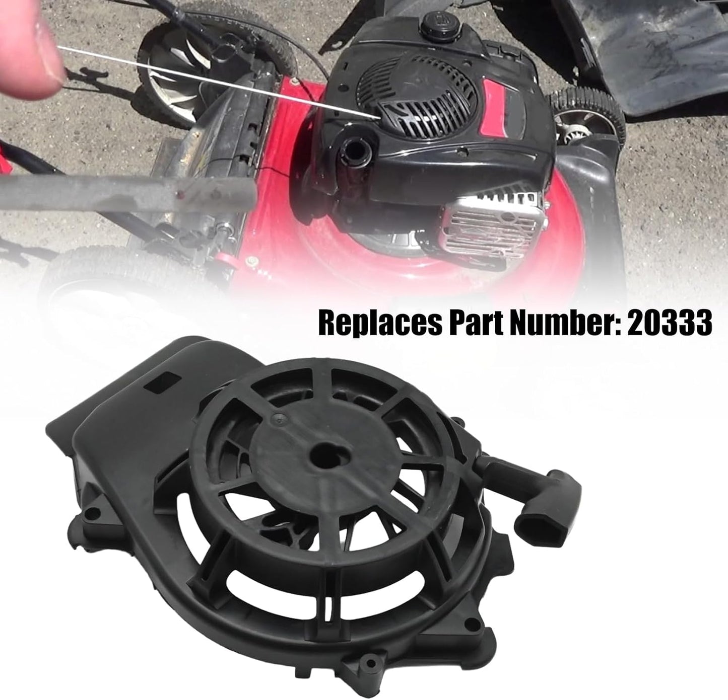 Arrancador retroceso repuesto cortacésped Toro 20333