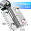 2 Pzas Bisagras Acero Inox 1.5pulg Deslizantes