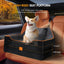 Asiento auto perro 2 cojines espuma viscoelástica