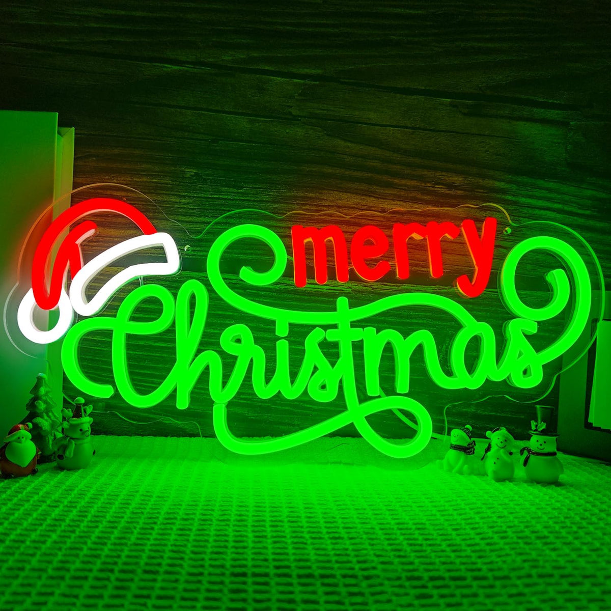 Letrero neón Navidad decoración pared fiestas hogar regalo