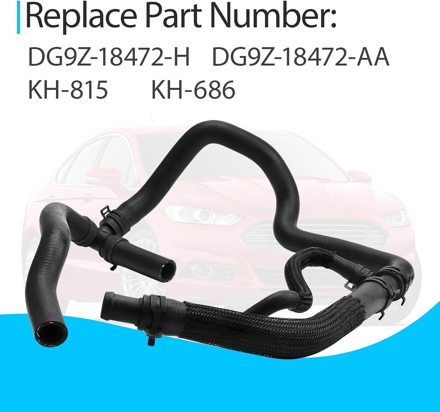 Manguera calentador HVAC comp Ford Fusion 2.5L 13-20