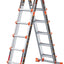Escalera extensión 6 pasos antiderrap 22pulg plegable