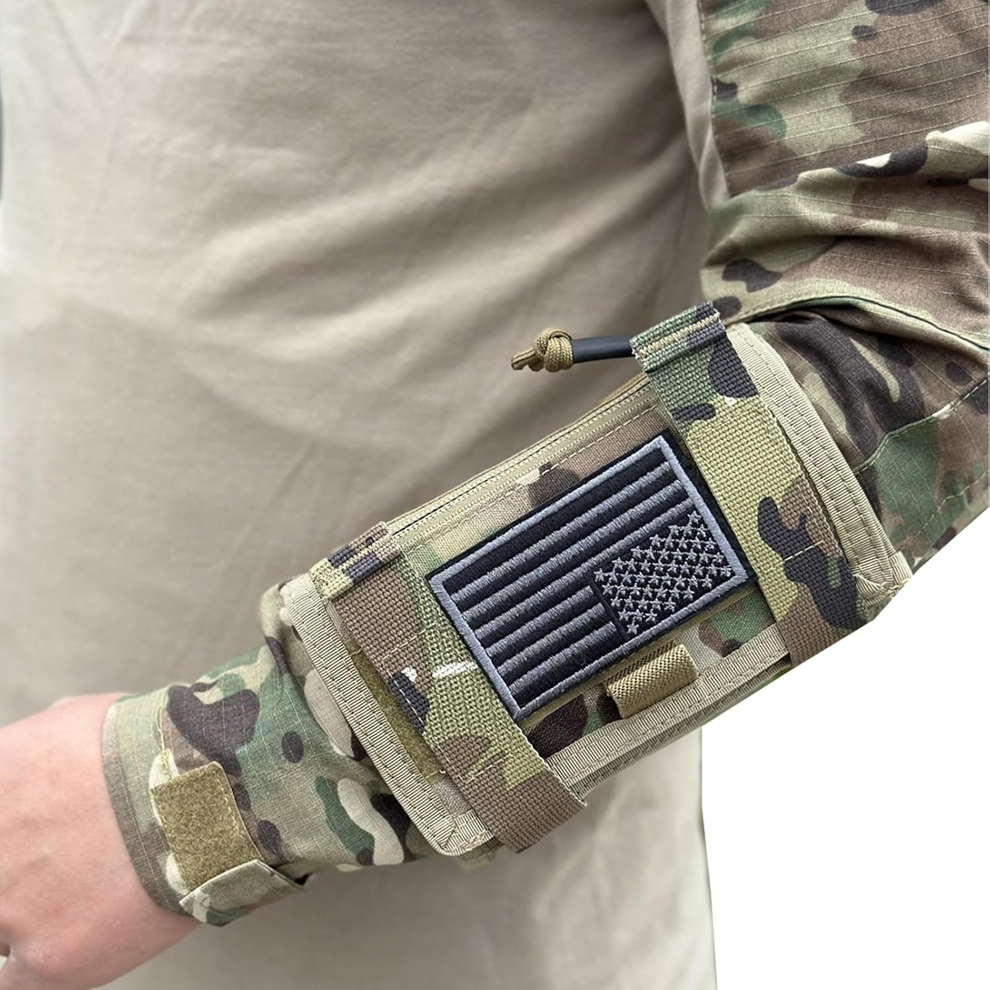 Funda brazo táctica soporte mapa pulsera militar