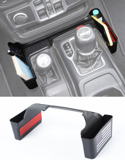 Caja almacenamiento palanca cambios Jeep Wrangler JL JLU