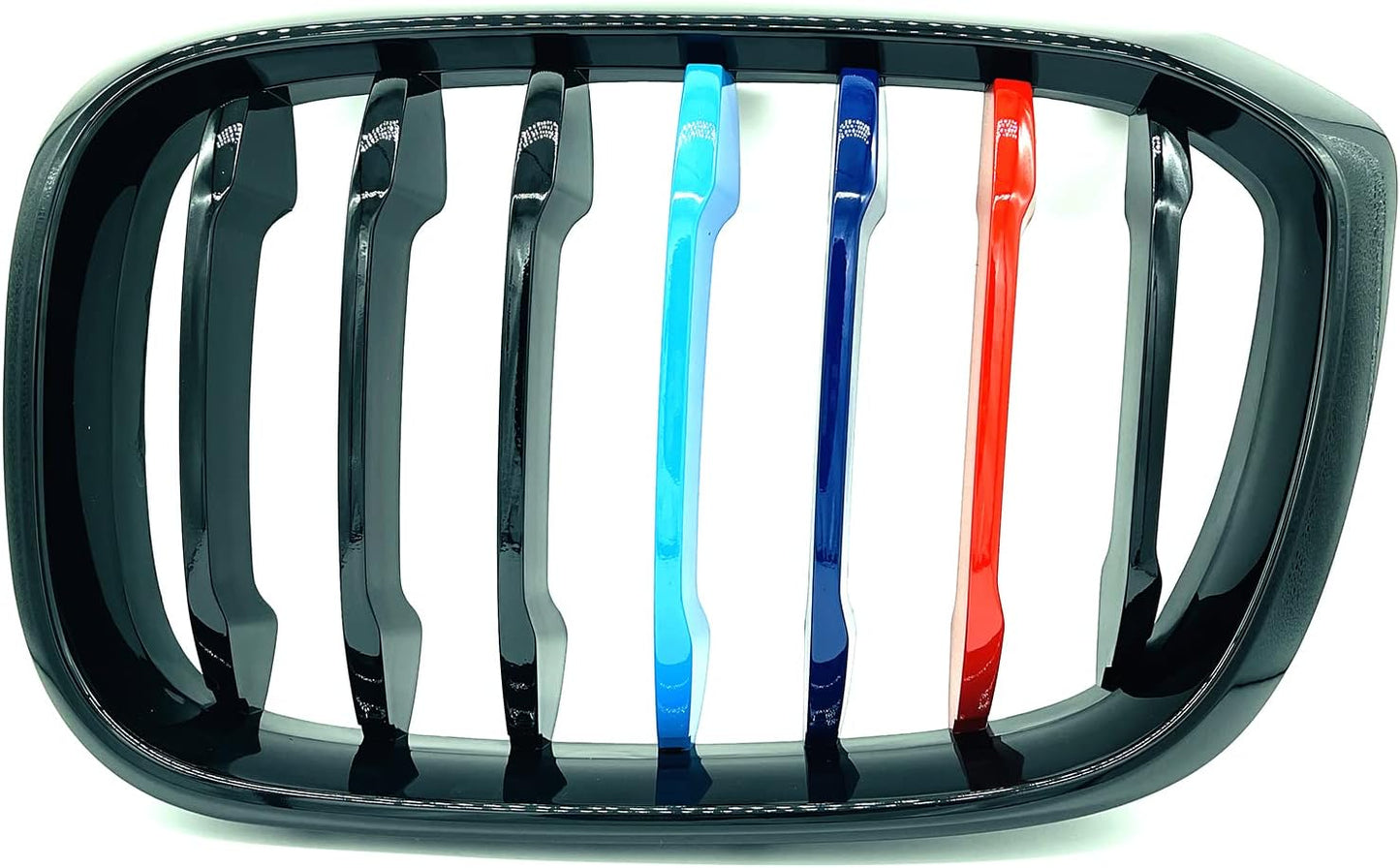 Parrilla X3 X4 set 2 pzas ABS negro brillante