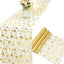Camino de mesa con purpurina estrellas doradas 11 x 108 pulgadas decoración fiesta