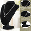Soportes collar joyería 6 pzas para tienda y fotografía