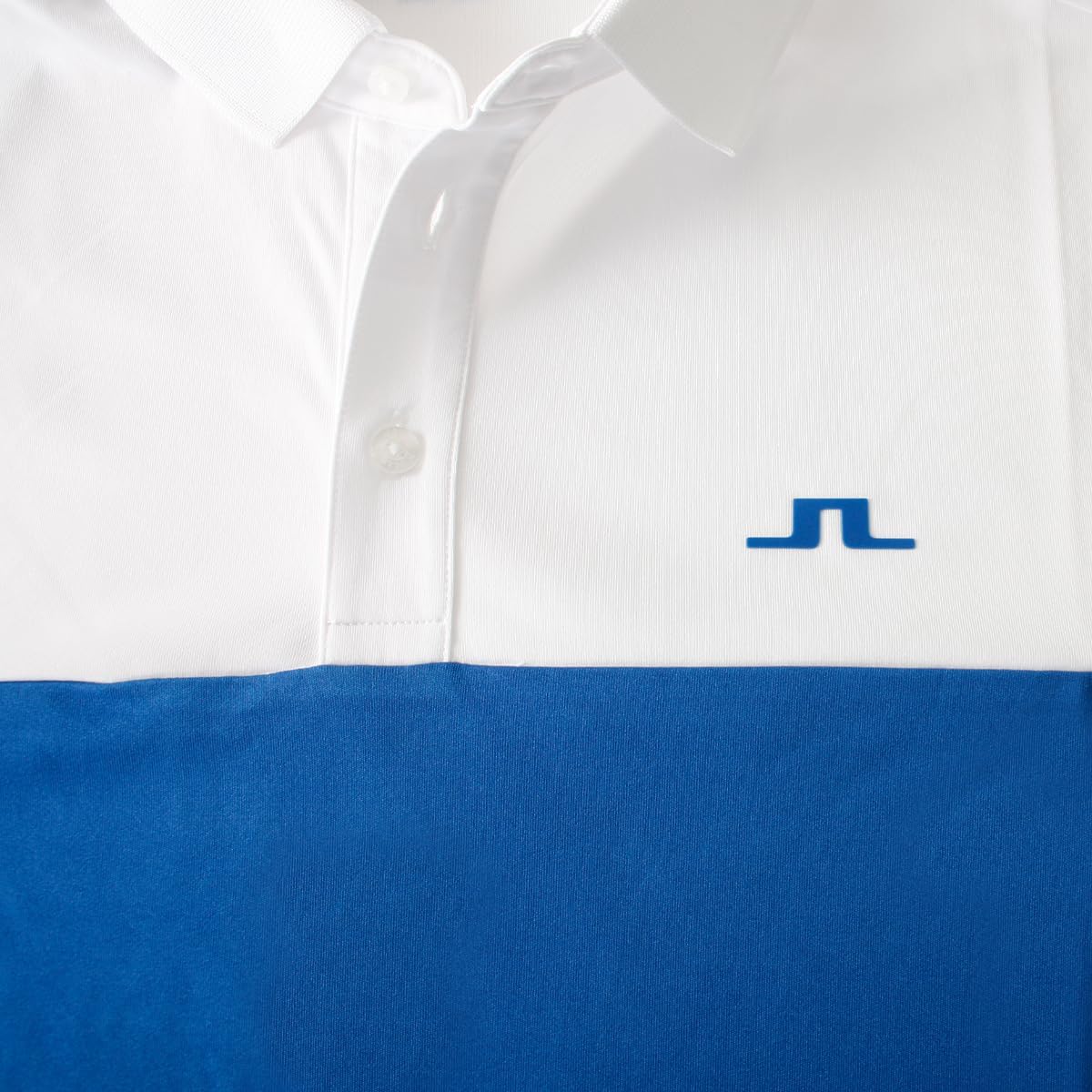 Camisa golf stretch absorbe sudor colorblock hombre
