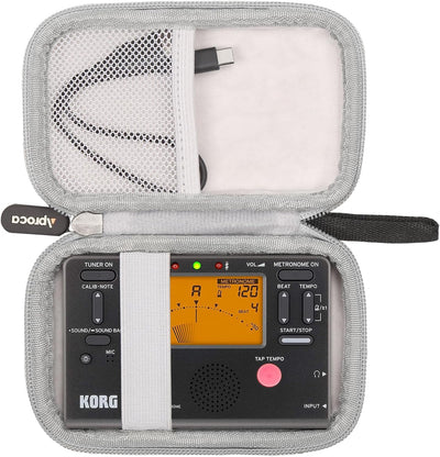 Estuche viaje negro para Korg TM70 y accesorios