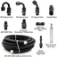 Kit manguera PTFE 5/16pulg trenzado nylon 20pies