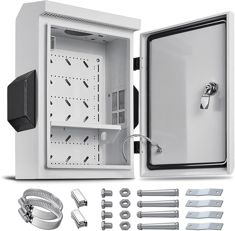 Caja eléctrica al aire libre acero laminado IP65