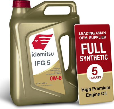 Aceite motor sintético 5qt 0W-8