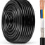 Cable cobre trenzado blindado 100 ft 18/4 para CNC y 3D