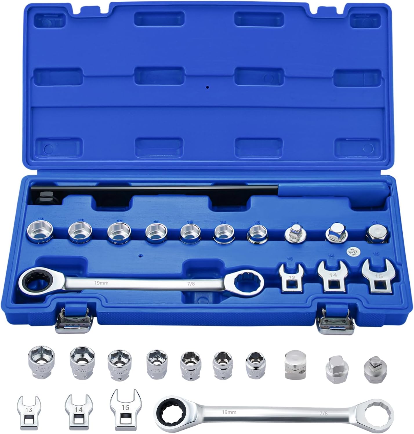 Set 15 Pzas Herramientas Correa Serpentina con Trinquete