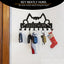Soporte llaves de gato pared baño puerta entrada organiz.