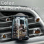 Ambientador aire coche con clip 2 pzas aroma latte