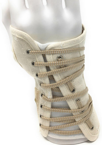 Férula muñeca cordones lona talla XS