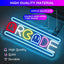 Letrero neón LED USB regulable retro fantasma para sala set