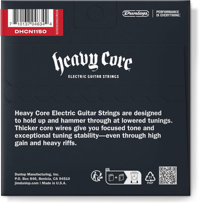 Cuerdas guitarra eléctrica Dunlop DHCN1048 Heavy Core NPS