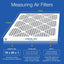 Filtros aire horno MERV 10 plisados carbono 3 Pzas