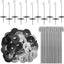 Clips sujeción paneles solares acero inox ganchos