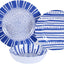 Set vajilla melamina 4-16 pzas platos tazas cuencos