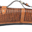 Funda rifle cuero cera dura occidental correa ajustable