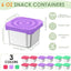 12 Pzas Recipientes Acero Inox 6oz Con Tapas Silicona
