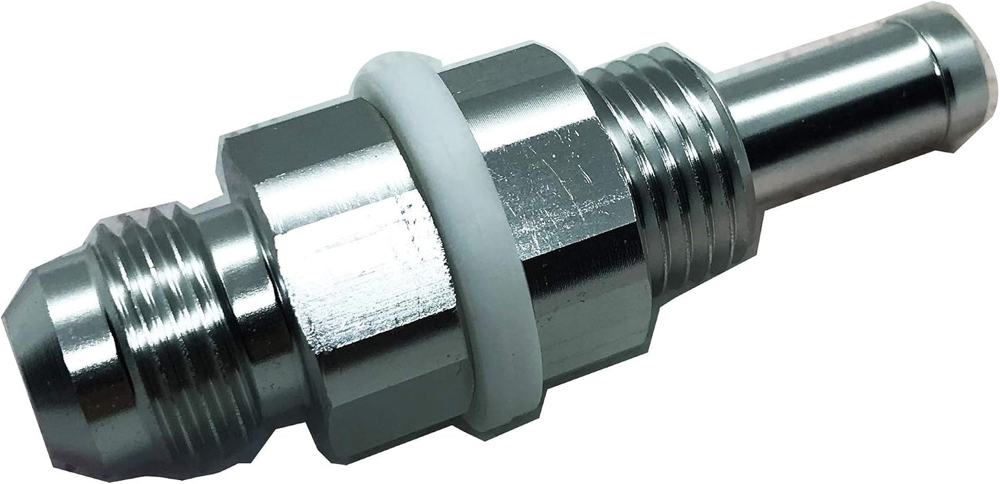 Adaptador macho 3/8 rosca estriada para tanque aluminio