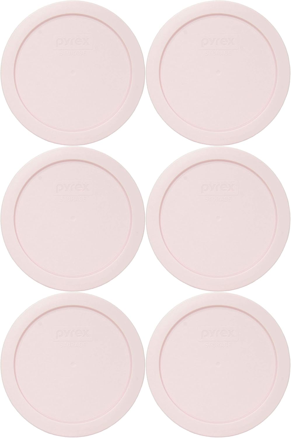 Tapa almacenamiento alimentos rosa 4 tazas set 6 BPA-Free