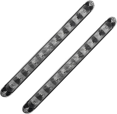 Barra luz LED remolque 15pulg luces traseras rojas IP65 set 2
